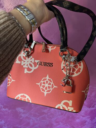 silvia rosa torbe: Shoulder bag, Guess, Material: Leather