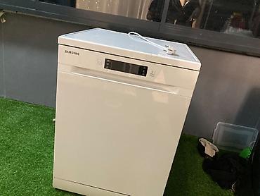 indesit ds 4160 s: Samsung qabyuyan maşın – sərbəst quraşdırılan, ağ rəng — 4