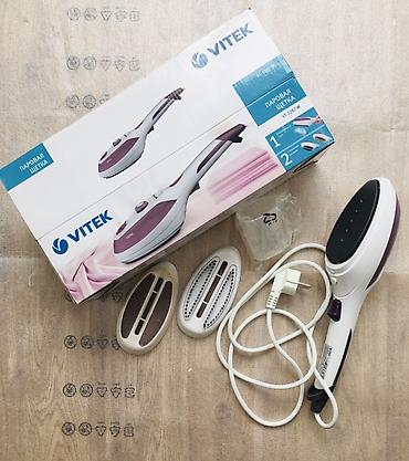 əl utusu: Ütü buxarlı - VITEK - VT-1287 W Paltarların və müxtəlif tekstil — 1