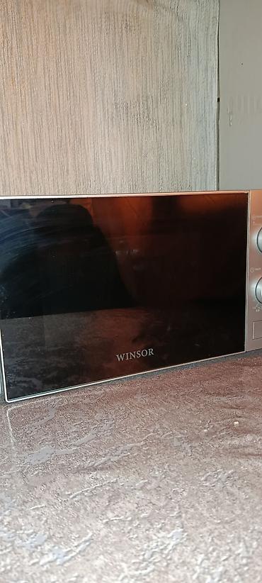 Mikrodalğalı sobalar: WINsor mikrodalğalı soba - Korpus: gümüşü rəng, şüşə ön qapı (güzgü — 2