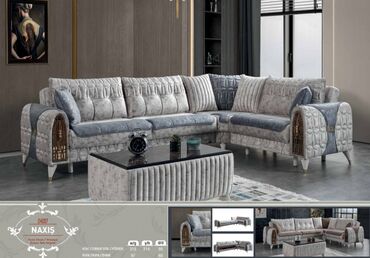 furqan mebel: Угловой диван, Новый, Раскладной, С подъемным механизмом, Бесплатная доставка на адрес