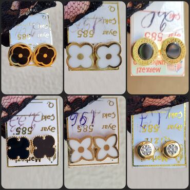 Sırğalar: Sırğa, Bvlgari, Sarı qızıl, 585 Əyar, 2 g, Ünvandan götürmə -da lalafo.az — 4 Sırğalar: Sırğa, Bvlgari, Sarı qızıl, 585 Əyar, 2 g, Ünvandan götürmə — 4