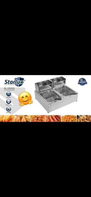 Fritozlar: Fritoz Eurolux, 5 çox l, Yeni, Pulsuz çatdırılma, Ödənişli çatdırılma