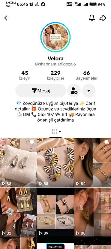 gümüş dəst: Gümüş — 6