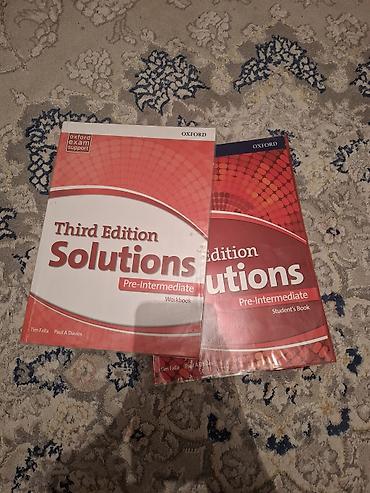 английски: Продая книгу по английскому. Solution, pre-intermediete Цена 700 сом — 3