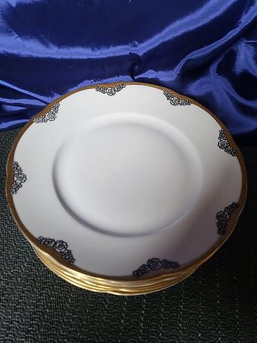 Ostali antikviteti: Tanjiri 1902g +,Kgl.Priv.Tettau.Nemacka. Nemacki deseetni tanjiri — 13