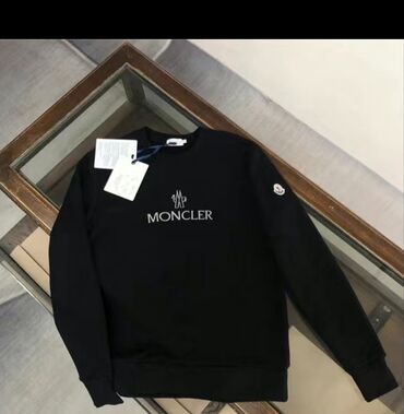 Свитера: Мужской свитер, XL (EU 42), Moncler, Новый, цвет - Черный