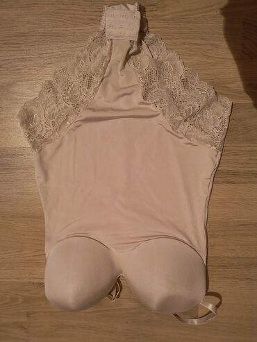 zara bodi: S (EU 36), Polyester, color - Beige