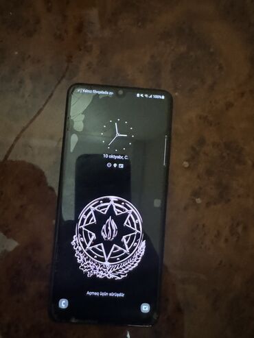 samsung tab s6 qiymeti: Samsung Galaxy A32, rəng - Qara, Barmaq izi
