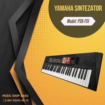 sintezator ayaq: Yamaha sintezator Model: PSR-F51 🚚Çatdırılma xidməti mövcuddur