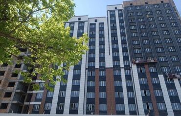 квартира ахунбаева советский: 1 комната, 45 м², Элитка, 12 этаж, ПСО (под самоотделку)