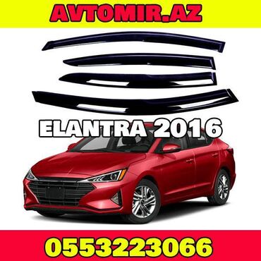 hyundai elantra diskleri: "Hyundai Elantra 2016" üçün yan küləkliklər vetrovik Quraşdırılma