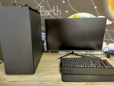 Настольные ПК и рабочие станции: Компьютер, ОЗУ 32 ГБ, Игровой, Intel Core i7, HDD + SSD
