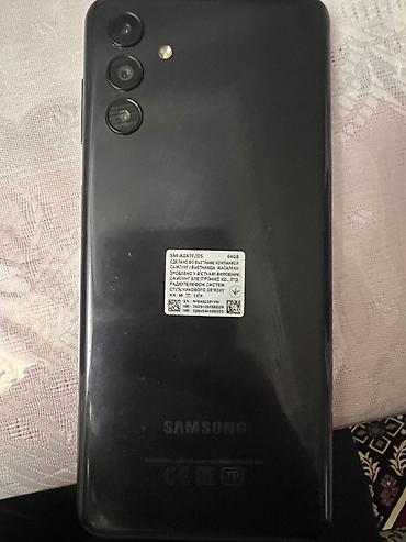 samsung a04s: Samsung Galaxy A04s, 64 GB, rəng - Qara, Barmaq izi, Face ID, Sensor — 1