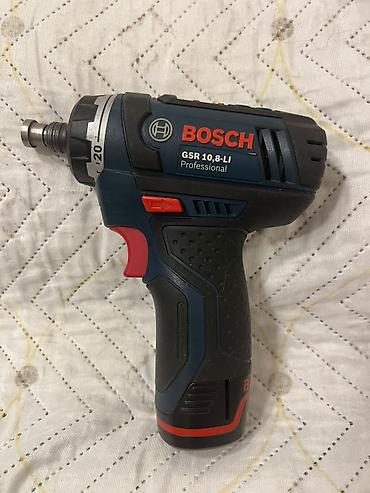 Инструменты: Bosch GSR 10,8-LI Professional akkumulyatorlu vintburğan. AZ is tirade — 4