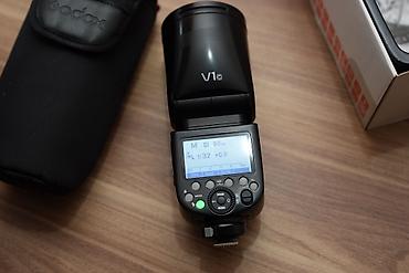 godox mini pioneer 200: Godox V1C TTL Li-ion Round Head Camera Flash – Kit İdeal — 3