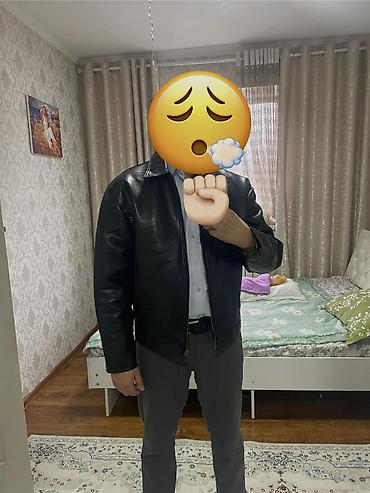 Куртки: Продаю кожаную куртку В идеальном состоянии 🔥 На рост 175-185 Плотный — 8