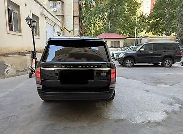 Land Rover: Range Rover (L405) – qara rəngli, tam ölçülü lüks SUV masın ıdeal — 1