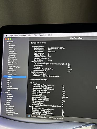 apple ipad pro: MacBook Pro 2017 A1708 8GB RAM, 256GB SSD. Batareya 650 cycle — 3