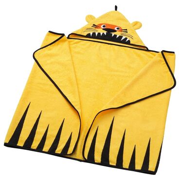 продаю шторы б у: Детское полотенце с капюшоном ⠀ Размер: 70*140 см Материал: 100%