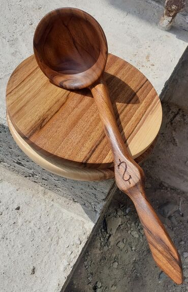 Кухонные наборы: Посуда из дерева для кафе ресторанов. Отличный подарок. Этно посуда — 15