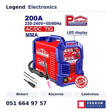 lazer acar: Elanın başlığı: İnverter Emtop ETIGACDC2052 Elanın mətni: Legend — 1