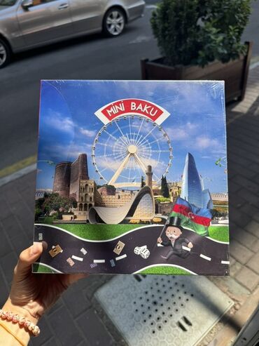 oyun pultlari: Mini Bakı stolüstü oyunu Bakının məşhur binalarını və simvollarını əks