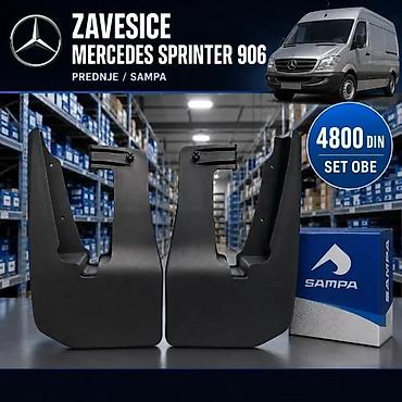 ZAVESICE BLATARICE SPRINTER CRAFTER 6 ZADNJE SET | Zavesice