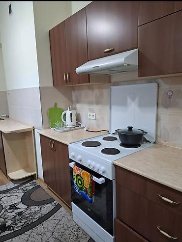 osh hostel: Студия, Асанбай мкр, Душевая кабина, Постельное белье, Кондиционер — 6
