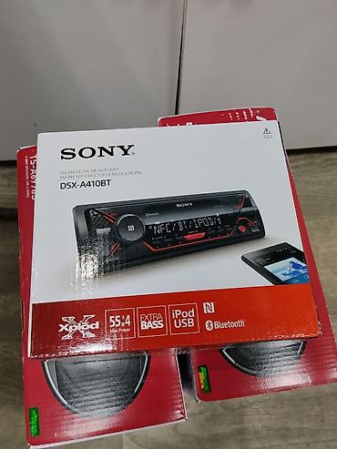 black: Автомагнитола Sony DSX-A410BT - Тип: FM/AM цифровой медиаплеер (без — 1