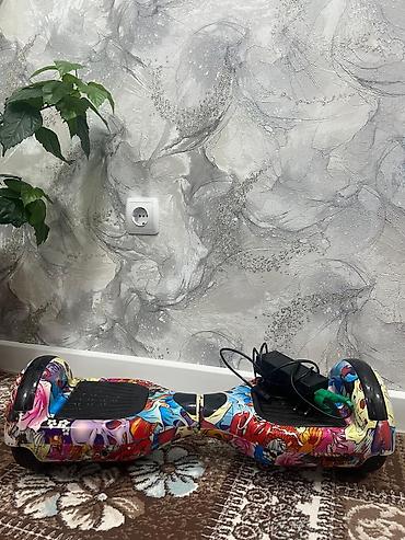 Giroskuterlər: Rəngarəng naxışlı hoverboard (gyroskuter) ZERATQADA CUZI PROBLEM VAR — 1