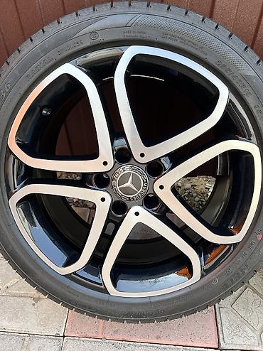 авто диска: Литые Диски R 18 Mercedes-Benz, Комплект, Б/у — 4