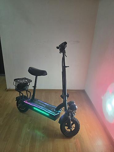 toba elektrikli scooter: Elektrik skuter – Toba - Güclü elektrik mühərriki və iri profilli — 2