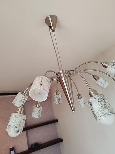 smart lovhə: Çılçıraq, 10 və daha çox lampa, Metal — 2