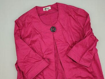 eleganckie różowe bluzki: Women's blazer, 4XL (EU 48)