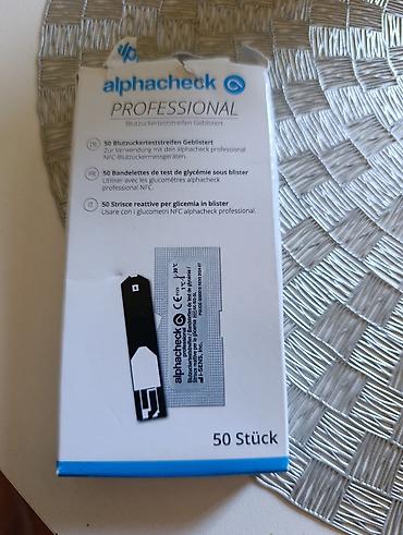 Alphacheck Professional – test trake za merenje glukoze u krvi - — 1