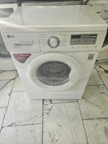 бу стиральные машины: Paltaryuyan maşın LG, 6 kq, Avtomat, Qurutmasız, Kredit yoxdur