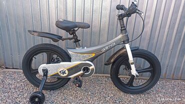 Другие товары для детей: Детские велосипеды новые SKILLMAX на 16 колесах дисковые тормоза