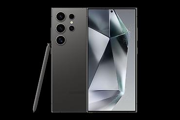 Samsung Galaxy S24 Ultra, Б/у, 256 ГБ, цвет - Черный