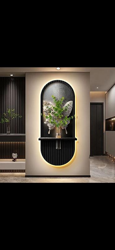 ev divar dekorlari: Modern və zövqlü interyer üçün fərqli dekor modellərimiz✨ Minimalist — 7