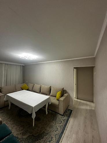 Продажа квартир: 3 комнаты, 58 м², Манас-Ата мкр., 103 серия, 4 этаж, Евроремонт — 6