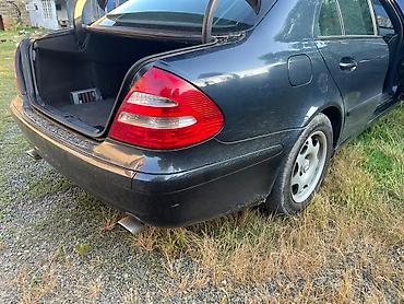 mercedes cewka: Mercedes-Benz E-klas (W211) üçün kuzov detalları - Ön bamper — 2
