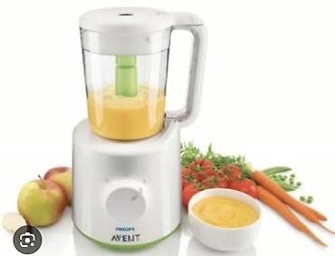 philips fizz: Philips AVENT buxarlı bişirici və blender – körpə qidalarının — 2