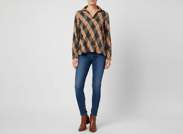 bluzka z krótkim rękawem reserved: New Collection, Жіноча блуза, розмір L