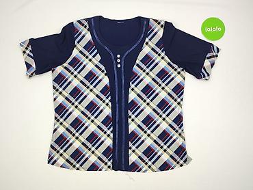 koszule polo: Bluzka damska, rozmiar 4XL — 2