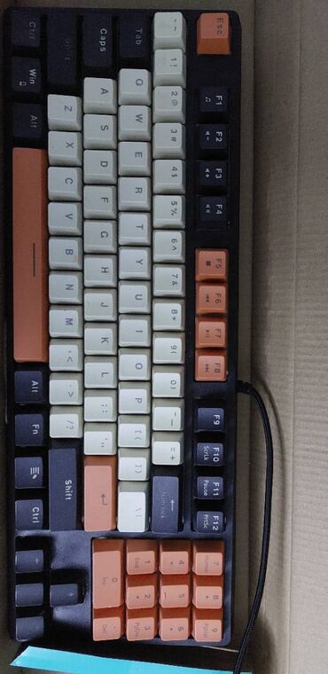 Klaviaturalar: Tam işlək Mexaniki Gaming Klaviatura HAVIT KB487L TKL Mechanical
