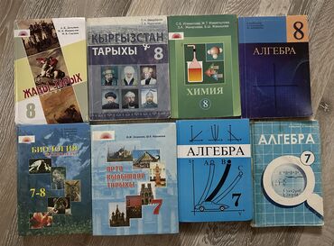 беш плюс химия 8 класс рыспаева: Продаются книги за 7-8 класс. Алгебра, история, биология, химия. Книги