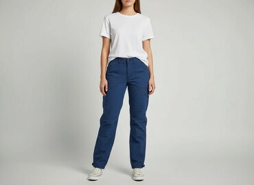 długie spodnie na rower decathlon: Jeans for women, size S