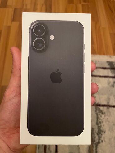 Apple iPhone: IPhone 16, 128 GB, Qara lalafo.az -da Apple iPhone: IPhone 16, 128 GB, Qara