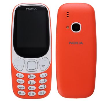 nokia 7373: Nokia 3310, Новый, цвет - Оранжевый, 2 SIM